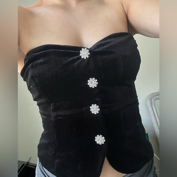 Dynamite Diamanté Corset - Picture 5 of 6